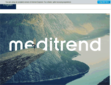 Tablet Screenshot of meditrend.co.il